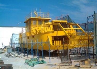 Saind srls Porto Torres Sassari -Sardegna Sabbiatura e verniciatura industriale: nautica