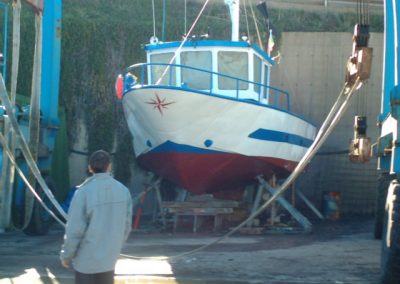 Saind srls Porto Torres Sassari -Sardegna Sabbiatura e verniciatura industriale: nautica